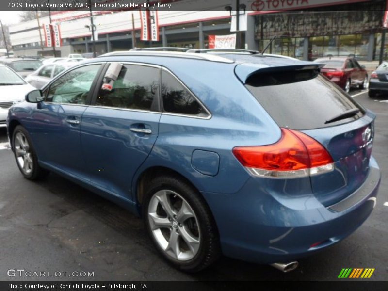 Tropical Sea Metallic / Ivory 2009 Toyota Venza V6 AWD