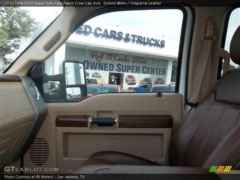 Oxford White / Chaparral Leather 2012 Ford F350 Super Duty King Ranch Crew Cab 4x4