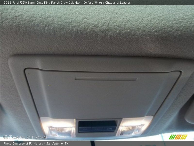 Oxford White / Chaparral Leather 2012 Ford F350 Super Duty King Ranch Crew Cab 4x4