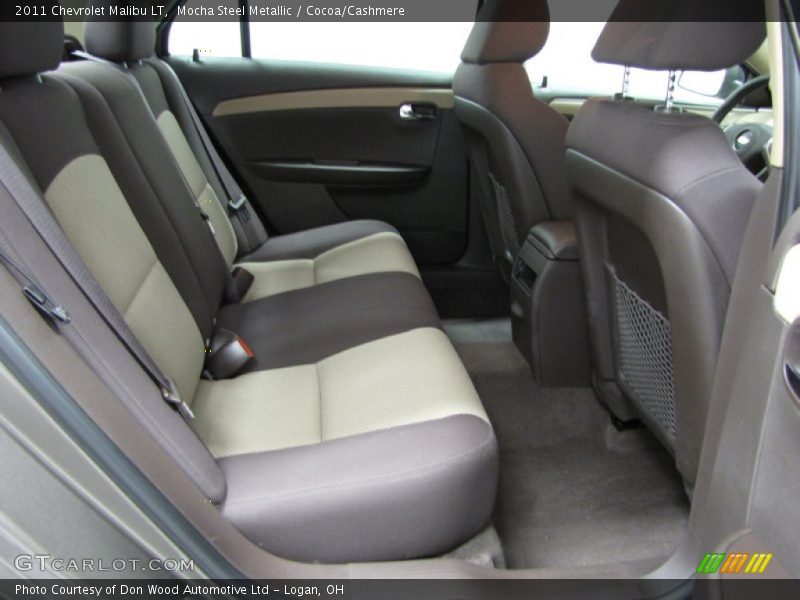 Mocha Steel Metallic / Cocoa/Cashmere 2011 Chevrolet Malibu LT