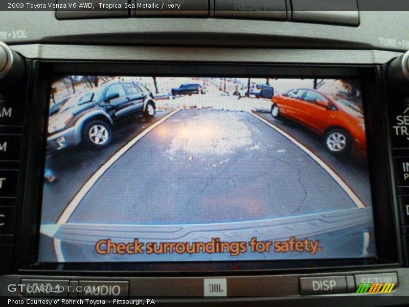Tropical Sea Metallic / Ivory 2009 Toyota Venza V6 AWD