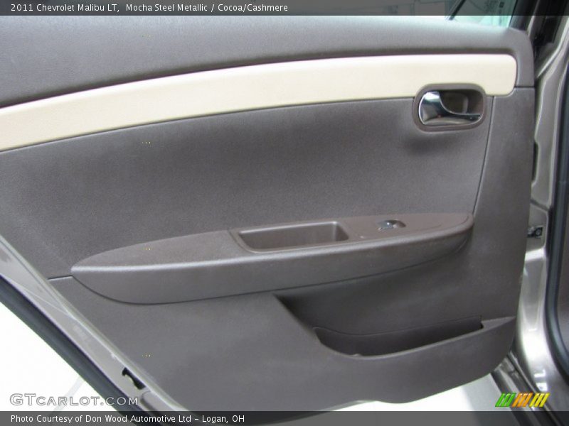 Mocha Steel Metallic / Cocoa/Cashmere 2011 Chevrolet Malibu LT