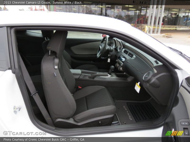 Summit White / Black 2013 Chevrolet Camaro LS Coupe