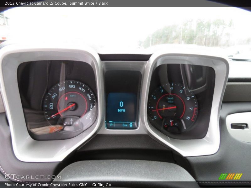 Summit White / Black 2013 Chevrolet Camaro LS Coupe
