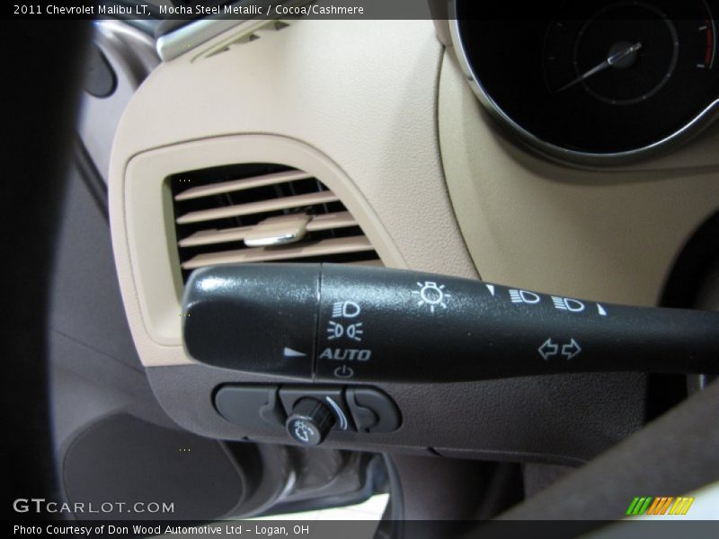 Mocha Steel Metallic / Cocoa/Cashmere 2011 Chevrolet Malibu LT