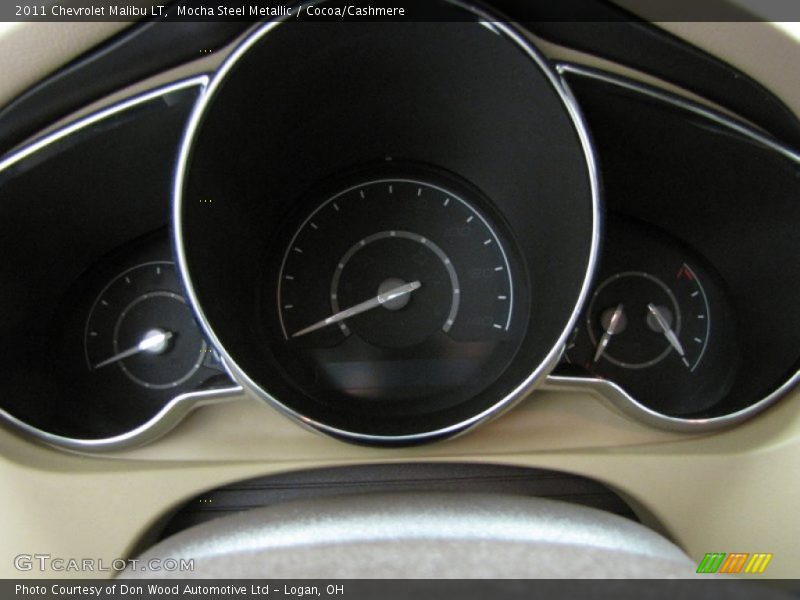 Mocha Steel Metallic / Cocoa/Cashmere 2011 Chevrolet Malibu LT