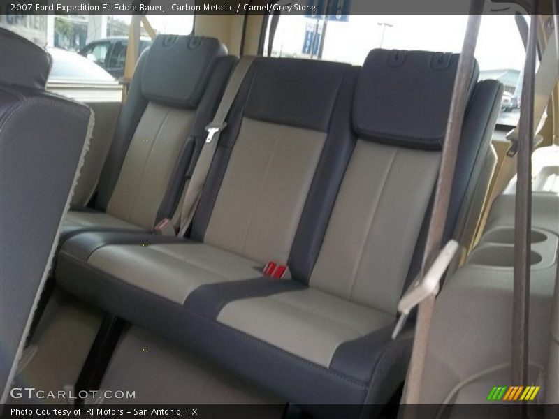 Carbon Metallic / Camel/Grey Stone 2007 Ford Expedition EL Eddie Bauer