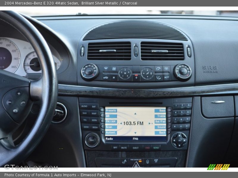 Brilliant Silver Metallic / Charcoal 2004 Mercedes-Benz E 320 4Matic Sedan