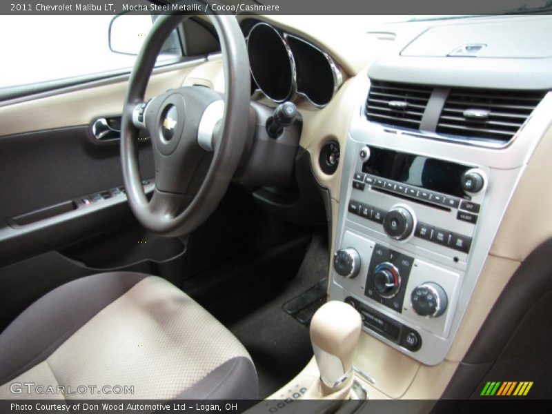 Mocha Steel Metallic / Cocoa/Cashmere 2011 Chevrolet Malibu LT