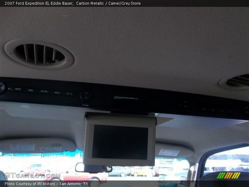Carbon Metallic / Camel/Grey Stone 2007 Ford Expedition EL Eddie Bauer