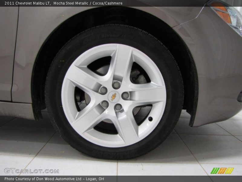 Mocha Steel Metallic / Cocoa/Cashmere 2011 Chevrolet Malibu LT