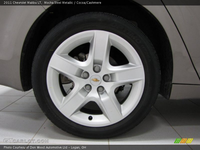 Mocha Steel Metallic / Cocoa/Cashmere 2011 Chevrolet Malibu LT
