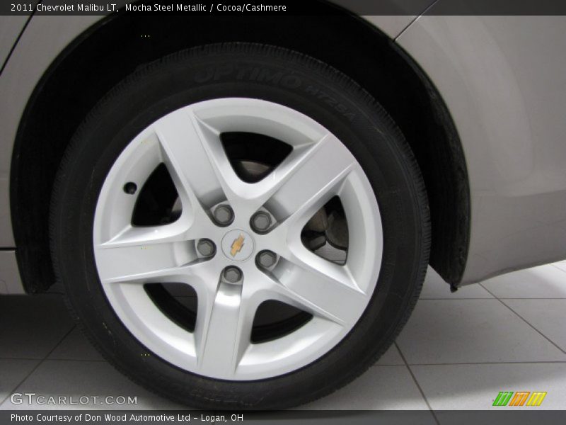 Mocha Steel Metallic / Cocoa/Cashmere 2011 Chevrolet Malibu LT