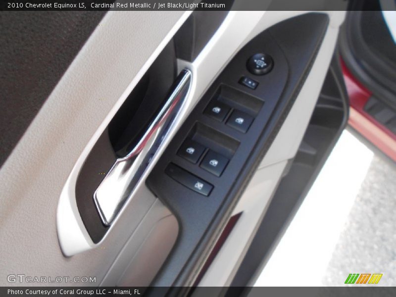 Cardinal Red Metallic / Jet Black/Light Titanium 2010 Chevrolet Equinox LS