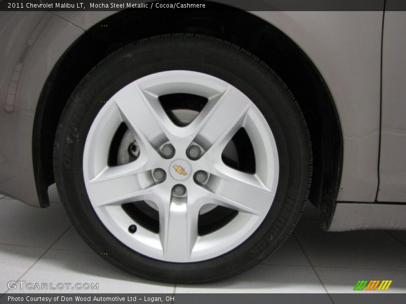 Mocha Steel Metallic / Cocoa/Cashmere 2011 Chevrolet Malibu LT