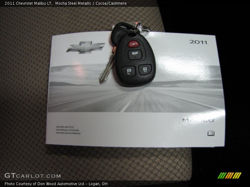 Mocha Steel Metallic / Cocoa/Cashmere 2011 Chevrolet Malibu LT