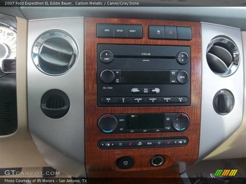 Carbon Metallic / Camel/Grey Stone 2007 Ford Expedition EL Eddie Bauer
