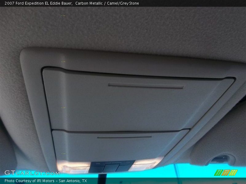 Carbon Metallic / Camel/Grey Stone 2007 Ford Expedition EL Eddie Bauer