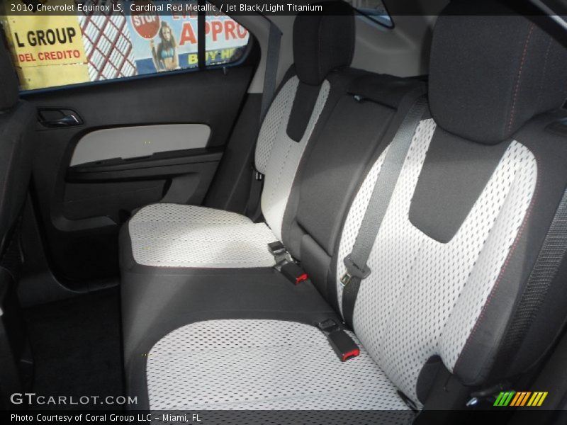 Cardinal Red Metallic / Jet Black/Light Titanium 2010 Chevrolet Equinox LS