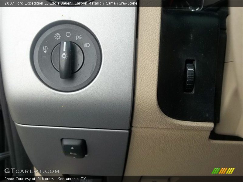 Carbon Metallic / Camel/Grey Stone 2007 Ford Expedition EL Eddie Bauer