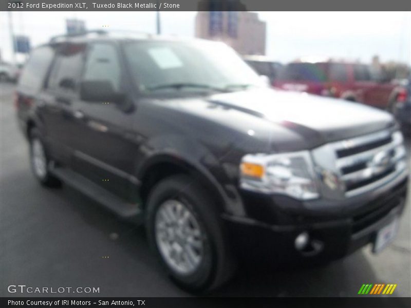Tuxedo Black Metallic / Stone 2012 Ford Expedition XLT