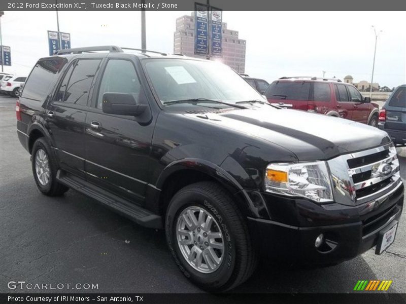 Tuxedo Black Metallic / Stone 2012 Ford Expedition XLT