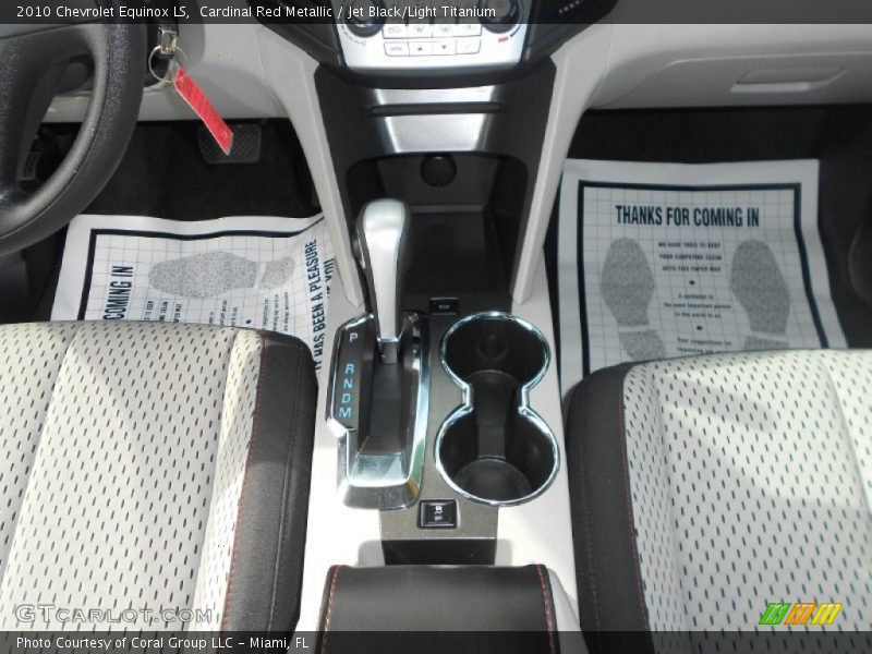Cardinal Red Metallic / Jet Black/Light Titanium 2010 Chevrolet Equinox LS