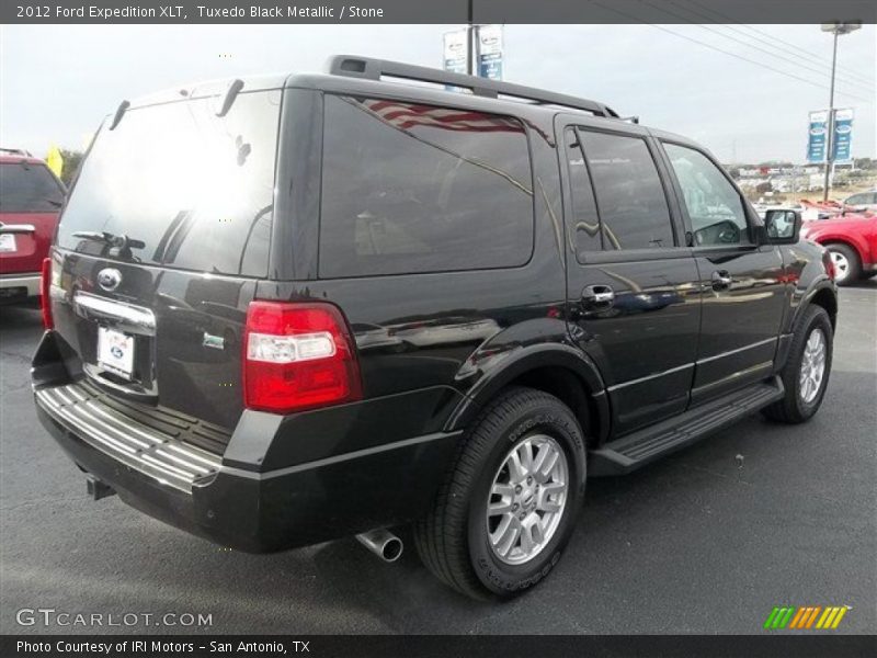 Tuxedo Black Metallic / Stone 2012 Ford Expedition XLT