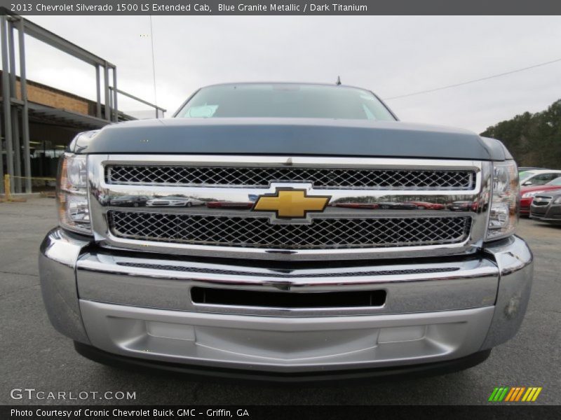 Blue Granite Metallic / Dark Titanium 2013 Chevrolet Silverado 1500 LS Extended Cab