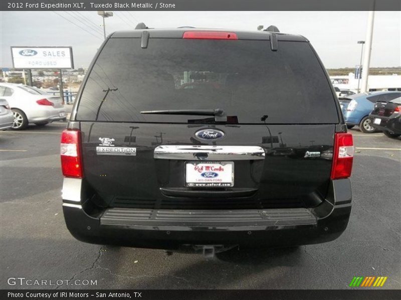 Tuxedo Black Metallic / Stone 2012 Ford Expedition XLT