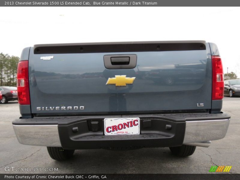 Blue Granite Metallic / Dark Titanium 2013 Chevrolet Silverado 1500 LS Extended Cab