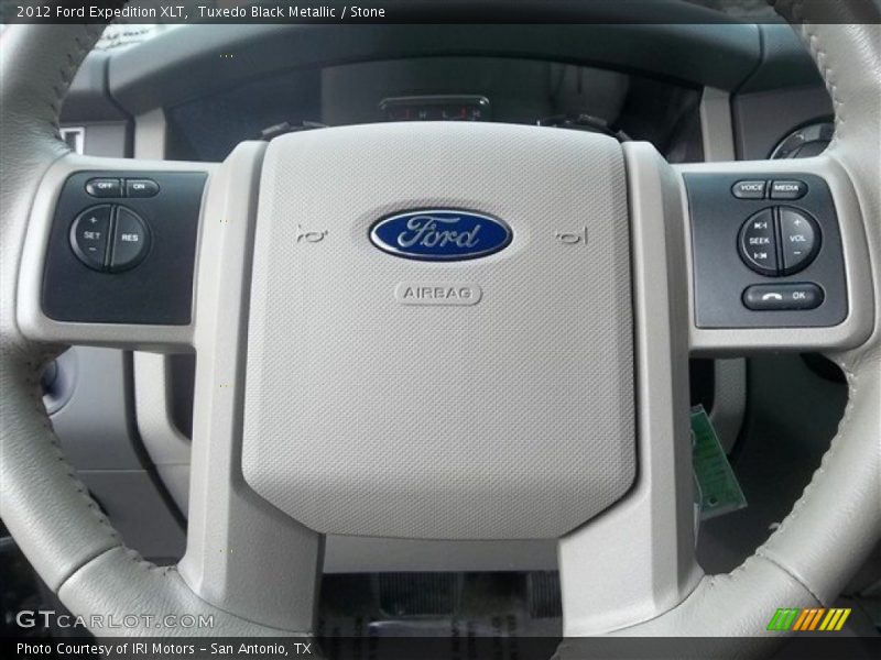 Tuxedo Black Metallic / Stone 2012 Ford Expedition XLT