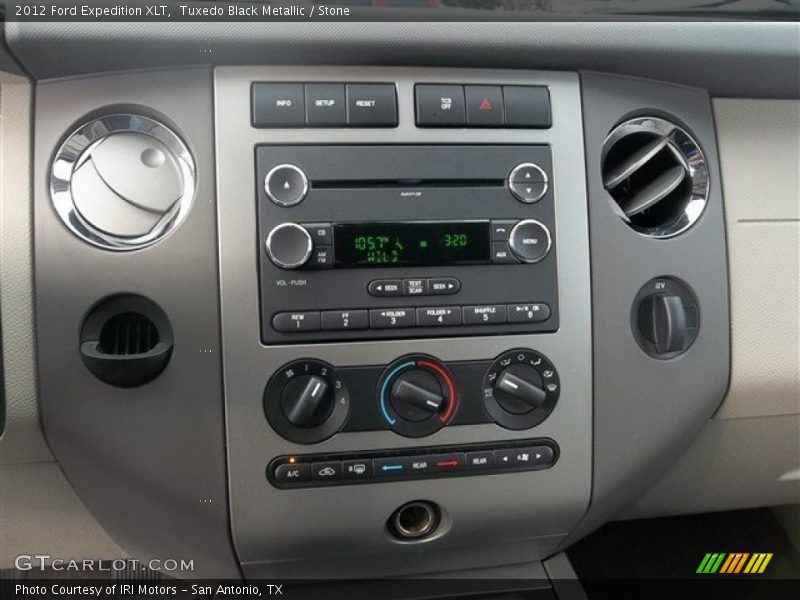 Tuxedo Black Metallic / Stone 2012 Ford Expedition XLT
