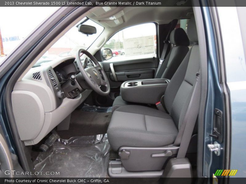 Blue Granite Metallic / Dark Titanium 2013 Chevrolet Silverado 1500 LS Extended Cab