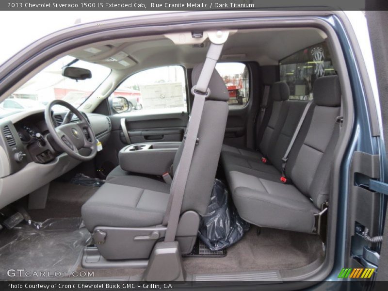 Blue Granite Metallic / Dark Titanium 2013 Chevrolet Silverado 1500 LS Extended Cab