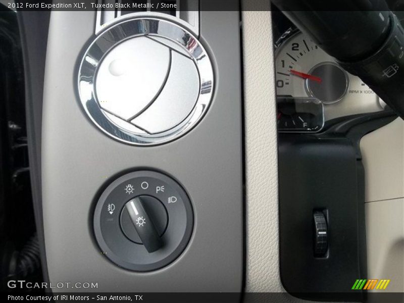 Tuxedo Black Metallic / Stone 2012 Ford Expedition XLT