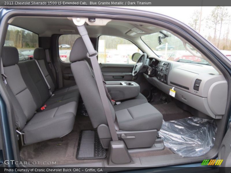 Blue Granite Metallic / Dark Titanium 2013 Chevrolet Silverado 1500 LS Extended Cab