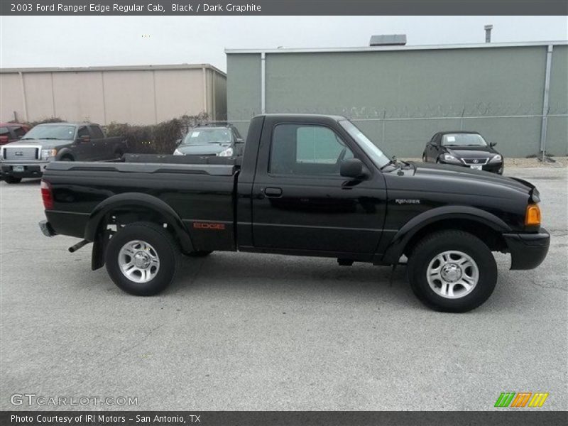Black / Dark Graphite 2003 Ford Ranger Edge Regular Cab