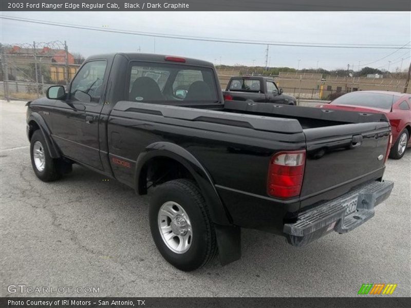 Black / Dark Graphite 2003 Ford Ranger Edge Regular Cab