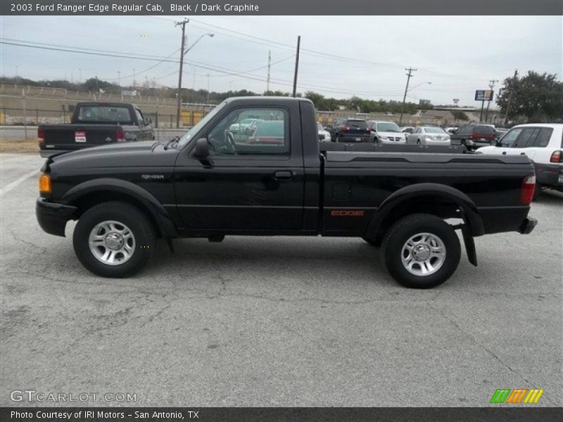 Black / Dark Graphite 2003 Ford Ranger Edge Regular Cab