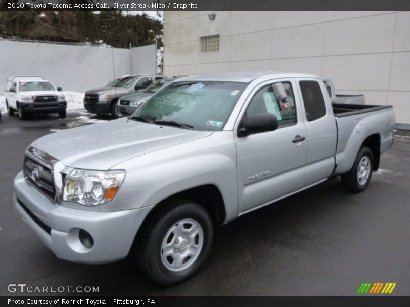 Silver Streak Mica / Graphite 2010 Toyota Tacoma Access Cab