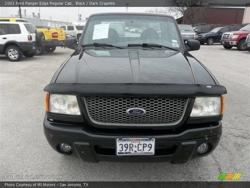 Black / Dark Graphite 2003 Ford Ranger Edge Regular Cab