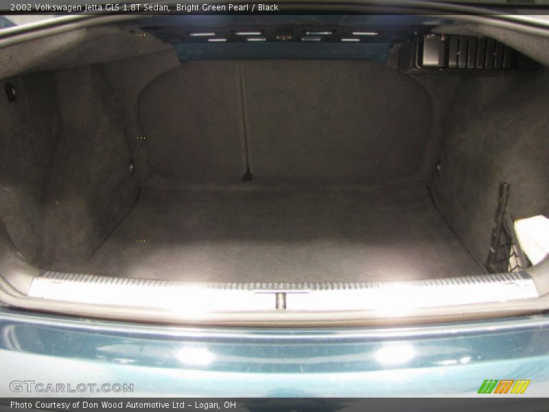 Bright Green Pearl / Black 2002 Volkswagen Jetta GLS 1.8T Sedan