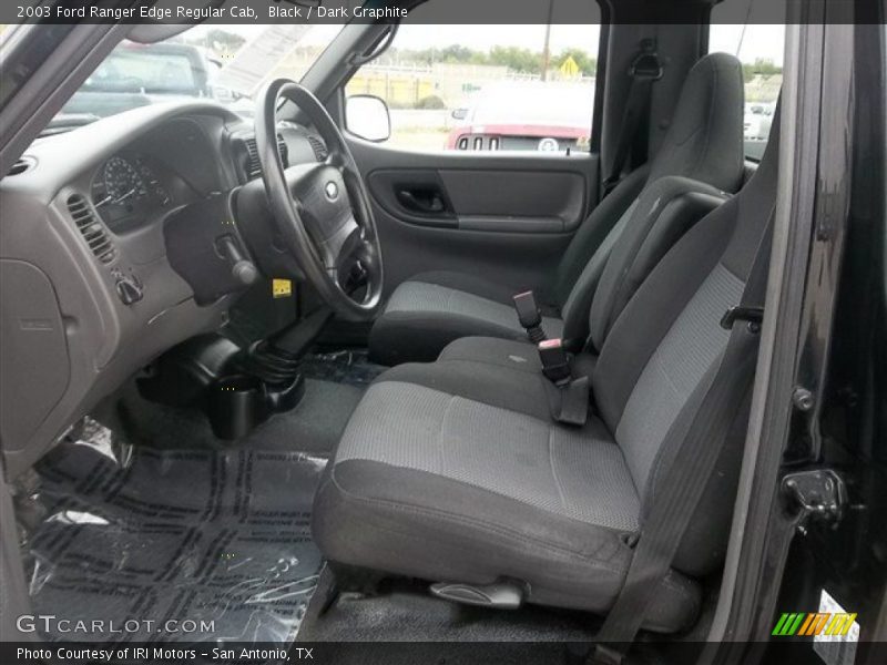 Black / Dark Graphite 2003 Ford Ranger Edge Regular Cab