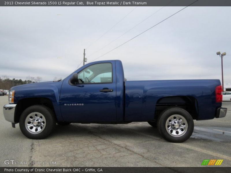  2013 Silverado 1500 LS Regular Cab Blue Topaz Metallic