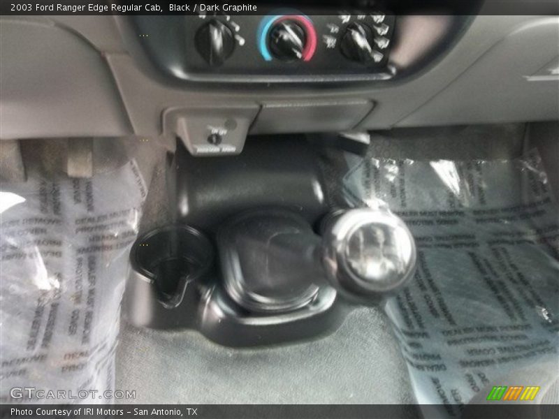 Black / Dark Graphite 2003 Ford Ranger Edge Regular Cab