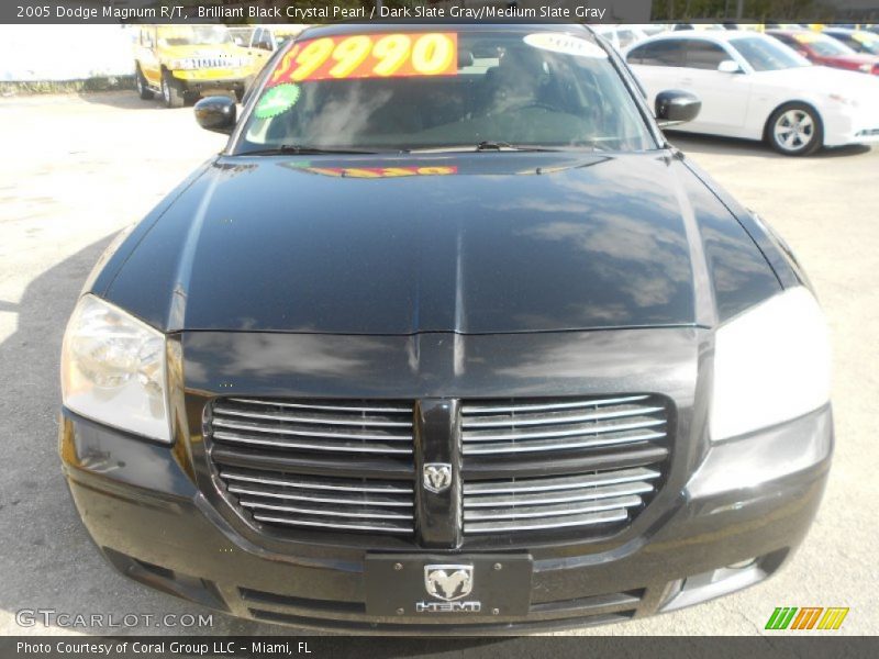 Brilliant Black Crystal Pearl / Dark Slate Gray/Medium Slate Gray 2005 Dodge Magnum R/T