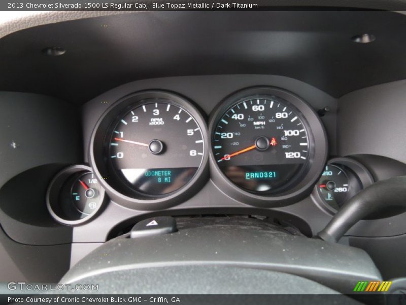  2013 Silverado 1500 LS Regular Cab LS Regular Cab Gauges