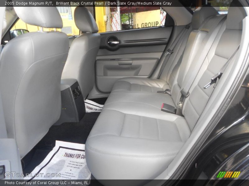 Brilliant Black Crystal Pearl / Dark Slate Gray/Medium Slate Gray 2005 Dodge Magnum R/T