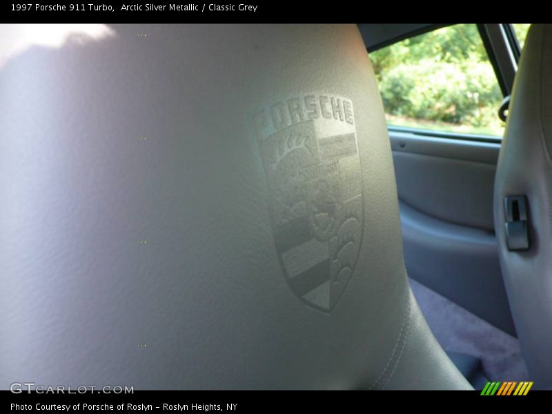 Arctic Silver Metallic / Classic Grey 1997 Porsche 911 Turbo